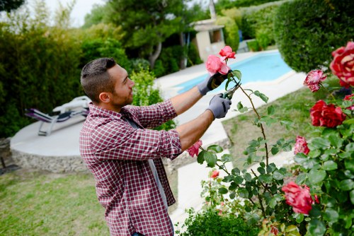 Charity reuse of garden materials