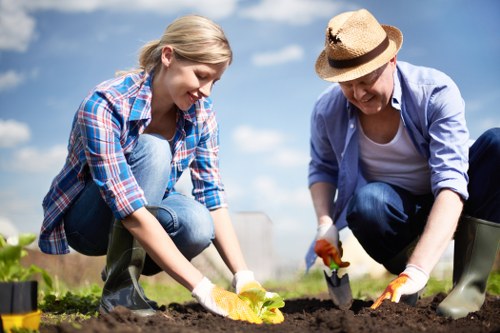 Gardener working ethically in West Wickham